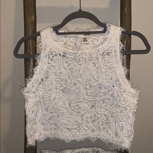 White tank top- medium